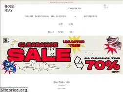 Sites similar to bossgiay.vn