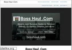 Sites similar to bosshaul.com
