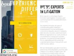 Sites similar to bosslawyers.com.au