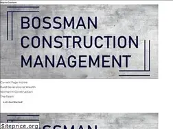 Sites similar to bossman.construction
