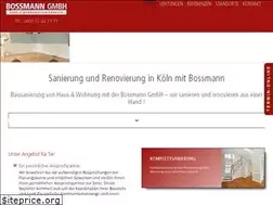 Sites similar to bossmann-koeln.de