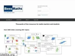 Sites similar to bossmaths.com