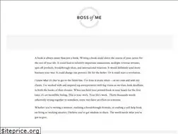 Sites similar to bossofme.sg