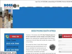 Sites similar to bosspaving.co.za