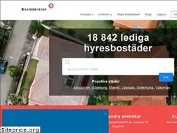 Sites similar to bostadslistan.se