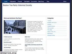 Sites similar to boston-tea-party.org