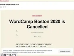 Sites similar to boston.wordcamp.org