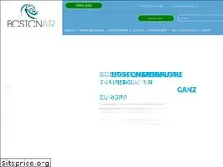 Sites similar to bostonair.de