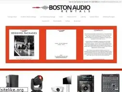Sites similar to bostonaudiorentals.com