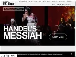 Sites similar to bostonbaroque.org