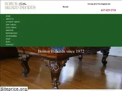 Sites similar to bostonbilliards.net