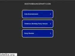 Sites similar to bostonbounceparty.com