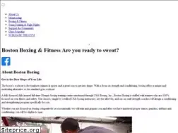Sites similar to bostonboxing.com