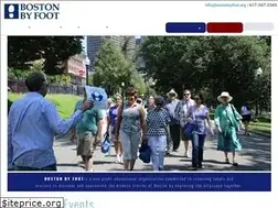 Sites similar to bostonbyfoot.org