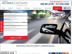 Sites similar to bostoncaraccidentlawyerblog.com