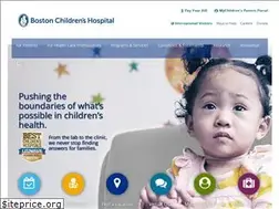 Sites similar to bostonchildrenshospital.org