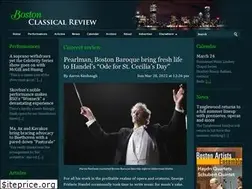 Sites similar to bostonclassicalreview.com