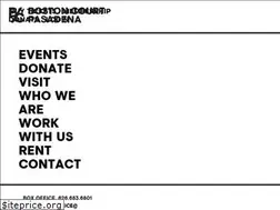 Sites similar to bostoncourtpasadena.org