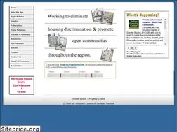 Sites similar to bostonfairhousing.org