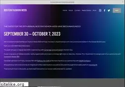 Sites similar to bostonfashionweek.com