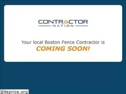 Sites similar to bostonfenceinstaller.com