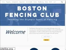Sites similar to bostonfencingclub.org