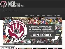 Sites similar to bostonfirefightersburnfoundation.com