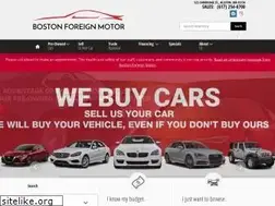 Sites similar to bostonforeignmotor.com