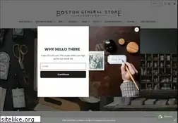 Sites similar to bostongeneralstore.com