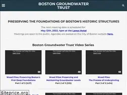 Sites similar to bostongroundwater.org
