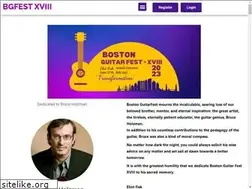 Sites similar to bostonguitarfest.org