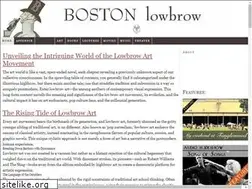 Sites similar to bostonlowbrow.com