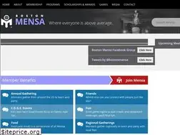 Sites similar to bostonmensa.org
