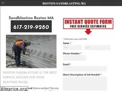Sites similar to bostonmobilesandblasting.com