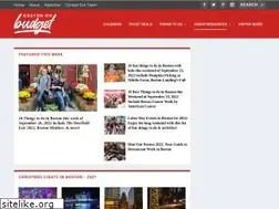 Sites similar to bostononbudget.com