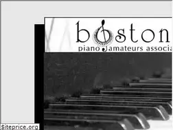 Sites similar to bostonpianoamateurs.org