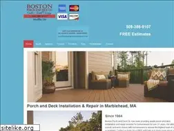Sites similar to bostonporchanddeck.com
