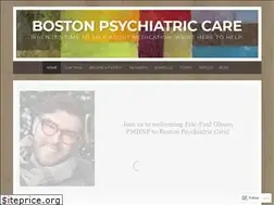 Sites similar to bostonpsychiatriccare.com