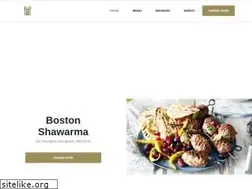 Sites similar to bostonshawarma.net