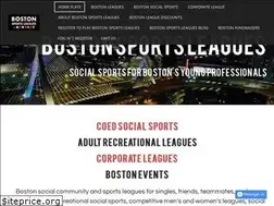 Sites similar to bostonsportsleagues.com