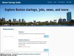 Sites similar to bostonstartupsguide.com