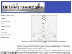 Sites similar to bostonsurvivalguide.net