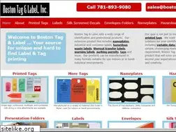 Sites similar to bostontaglabel.com