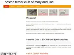 Sites similar to bostonterrierclubofmd.org