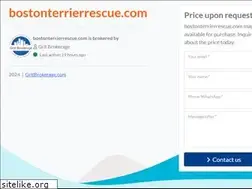 Sites similar to bostonterrierrescue.com