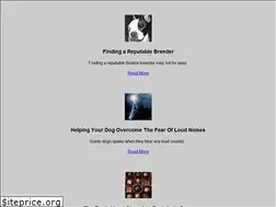 Sites similar to bostonterrierville.com