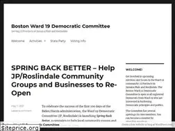 Sites similar to bostonward19dems.org