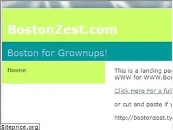 Sites similar to bostonzest.com
