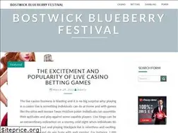 Sites similar to bostwickblueberryfestival.com
