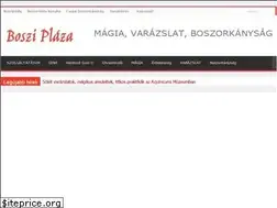 Sites similar to bosziplaza.hu